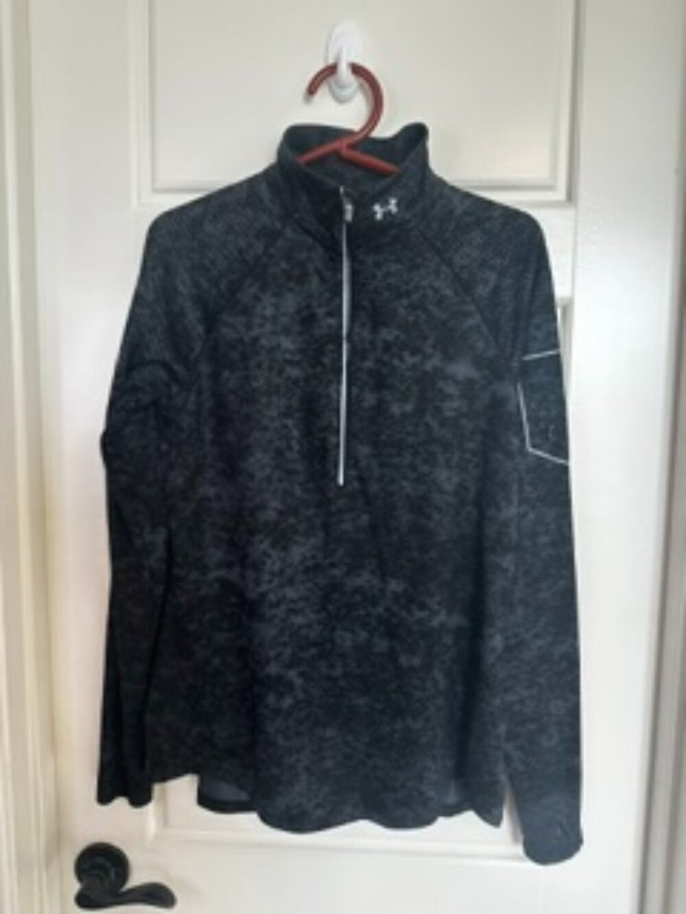 Under Armour 3/4 Zip Long Sleeve Workout Top